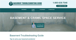 Desktop Screenshot of basement-repair.com